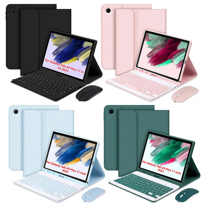 Keyboard Case with Cover for Samsung Tablet - Image 2