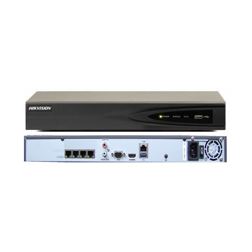 hikvision-nvr-4-ch-4-poe-1.jpg Hikvision 4 Channel NVR 4 POE - Image 1